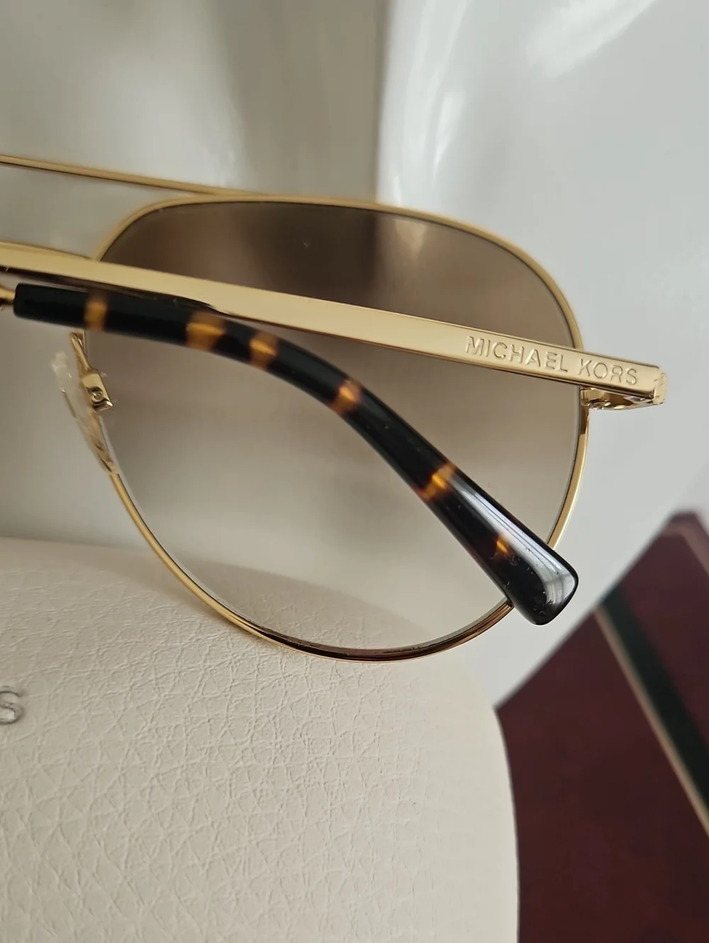 Michael Kors MK5009 Rodinara Aviator Sunglasses.